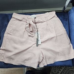 Michael Stars Linen Shorts In M